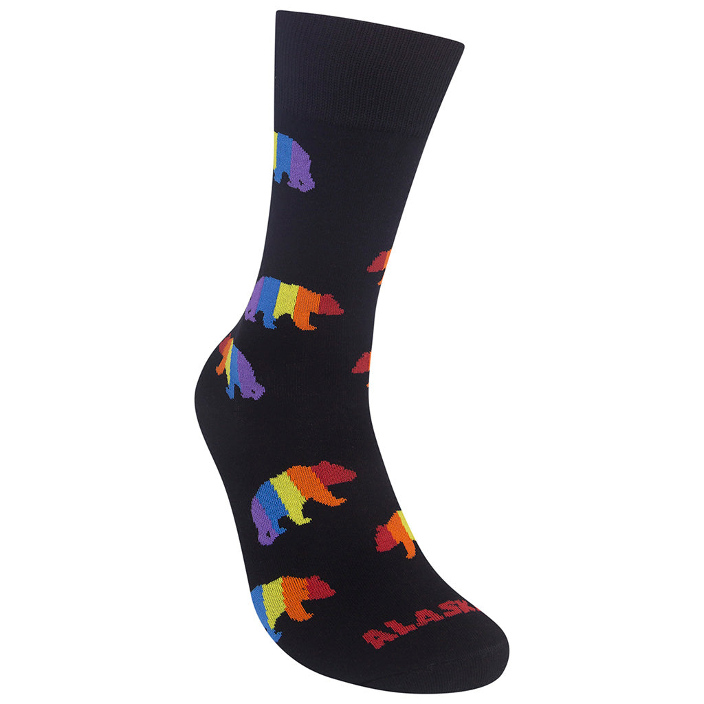 Rainbow Bears Socks