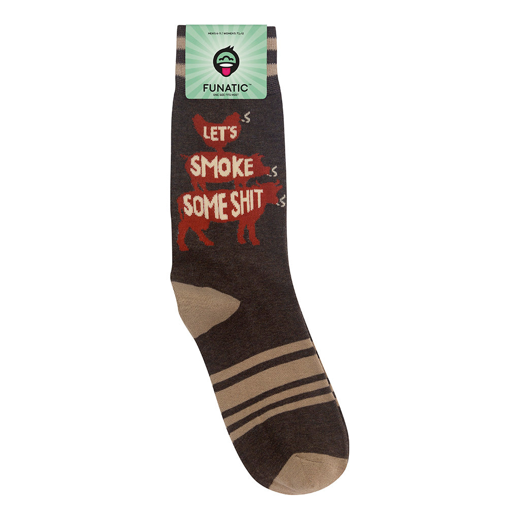 Let's Smoke Some Shit Socks