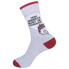You Assholes Must Be Exhausted From Watching Me Do Everything Socks