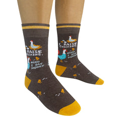I Raise Chickens, Need I Say More Sock