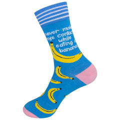 Never Make Eye Contact While Eating A Banana Socks