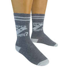 Where's The Remote? Socks