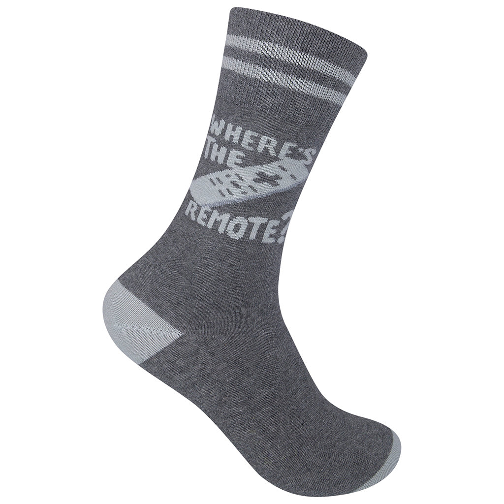 Where's The Remote? Socks