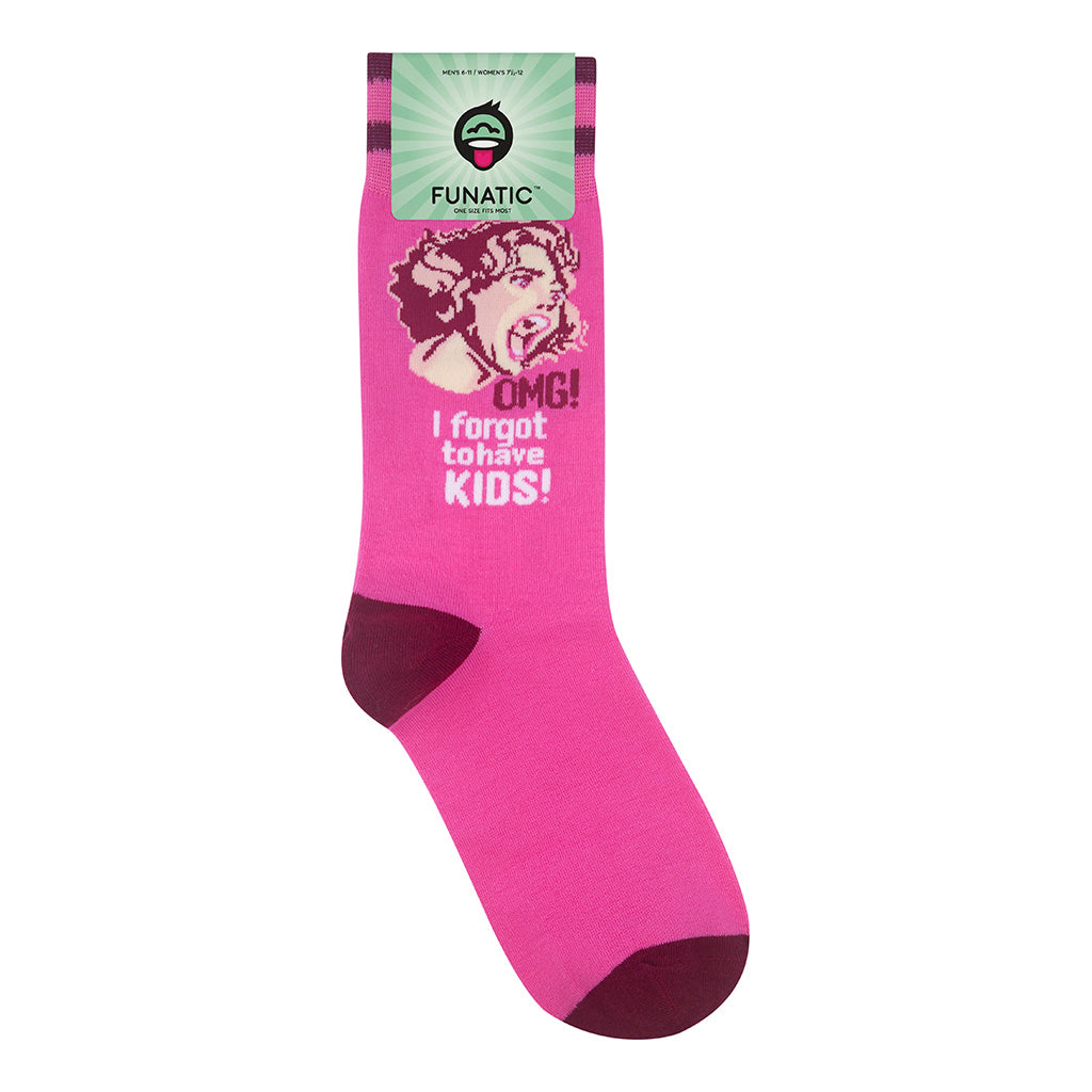 OMG I Forgot To Have Kids! Socks