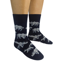 Greater One-Horned Rhino Socks