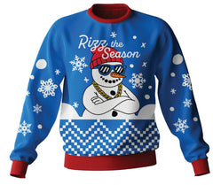 Rizz the Season Ugly Sweater | About Face Designs