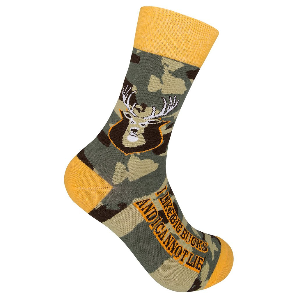 I Like Big Bucks and I Cannot Lie Socks