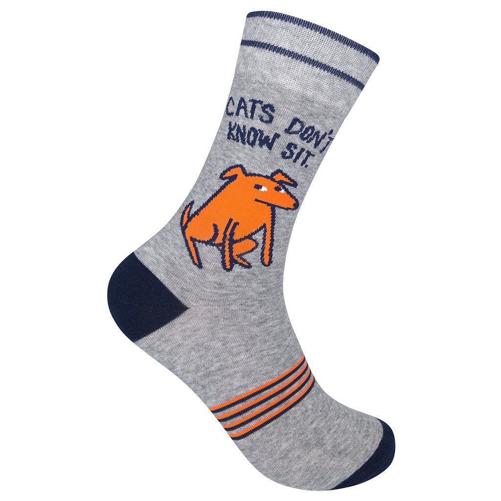Cats Don't Know Sit Socks