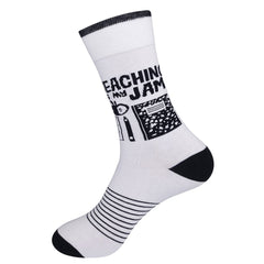 Teaching Is My Jam Socks