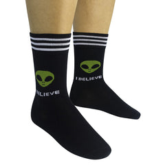 I Believe Alien Socks