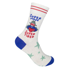 Super Mom. Super Tired. Socks