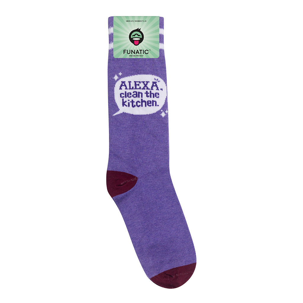 Alexa, Clean the Kitchen Socks
