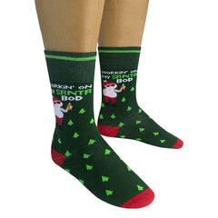 Workin' On My Santa Bod Socks