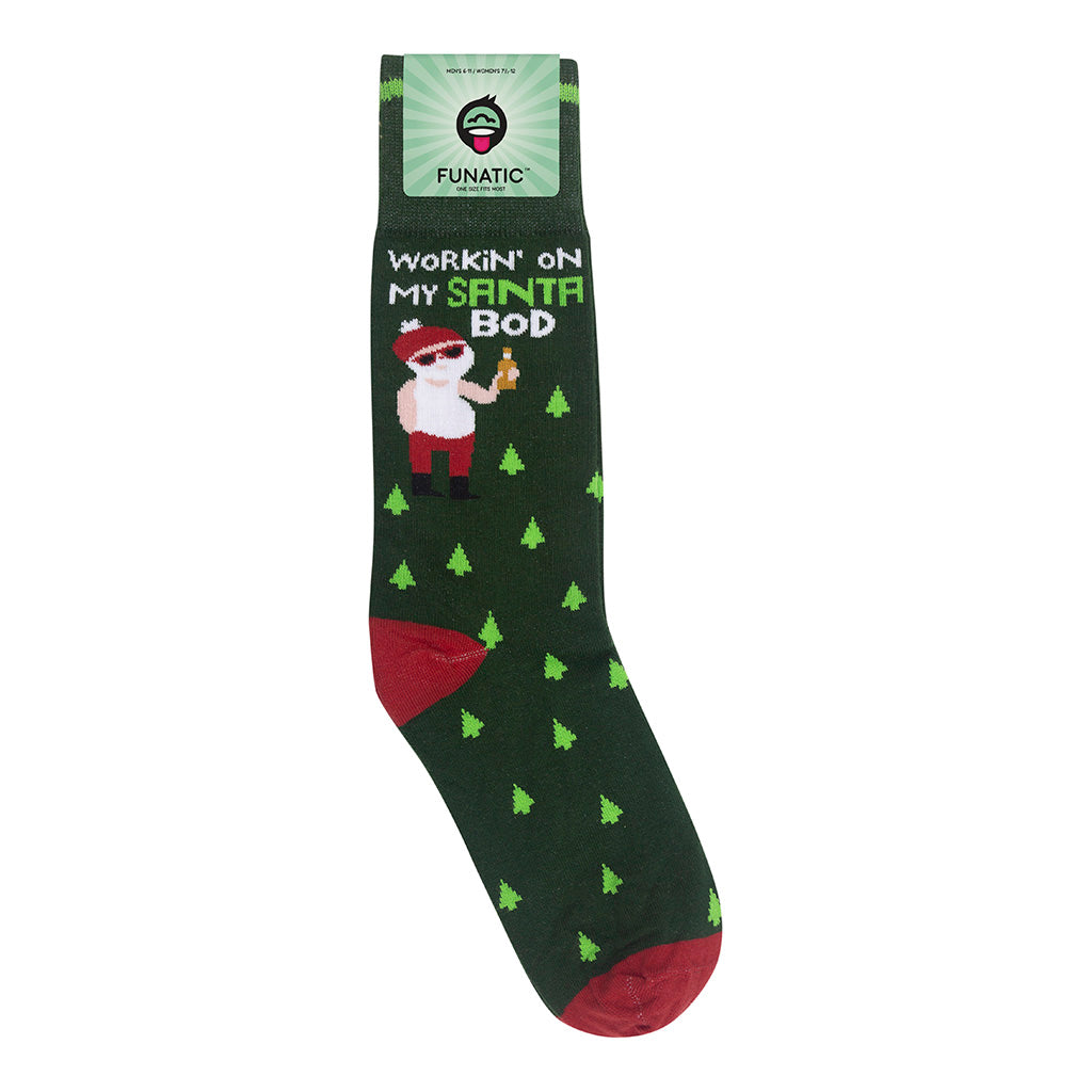 Workin' On My Santa Bod Socks