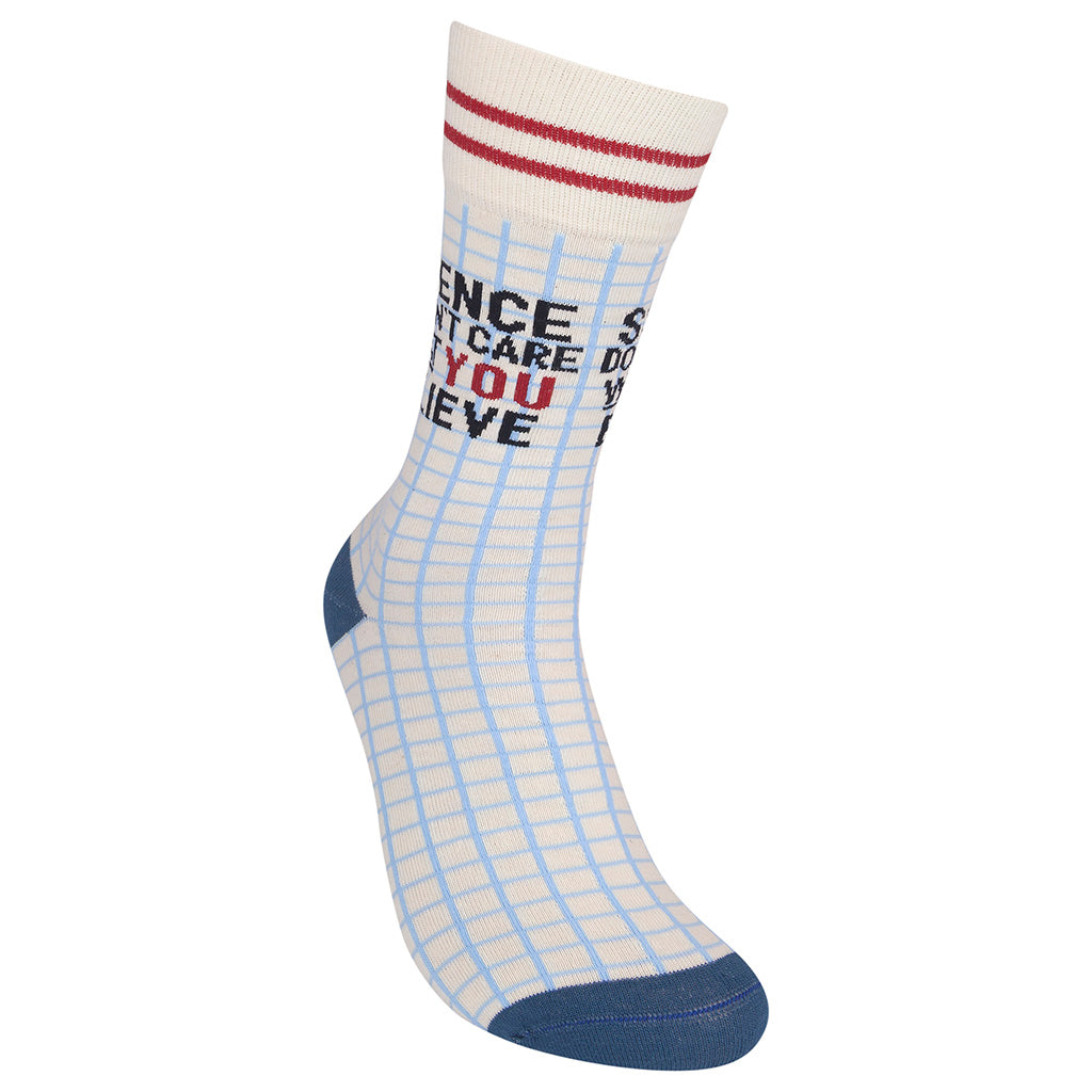 Science Doesn't Care What You Believe Socks