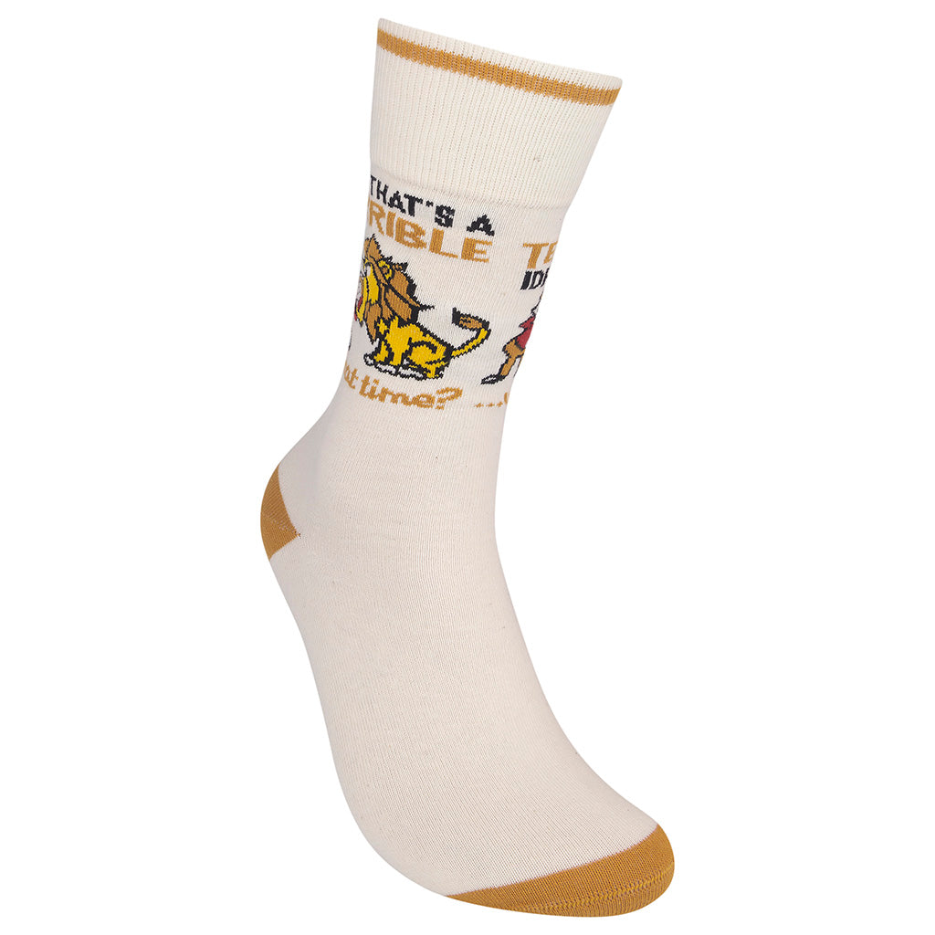 That's A Terrible Idea, What Time? Socks