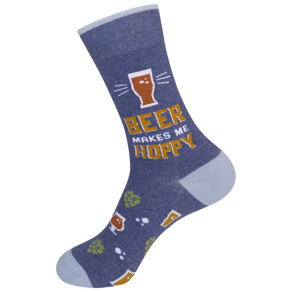 Beer Makes Me Hoppy Socks