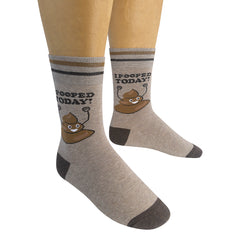 I Pooped Today Socks
