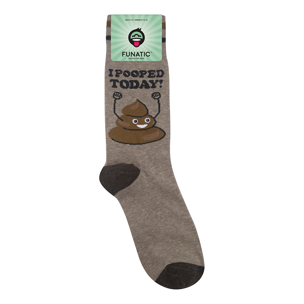 I Pooped Today Socks