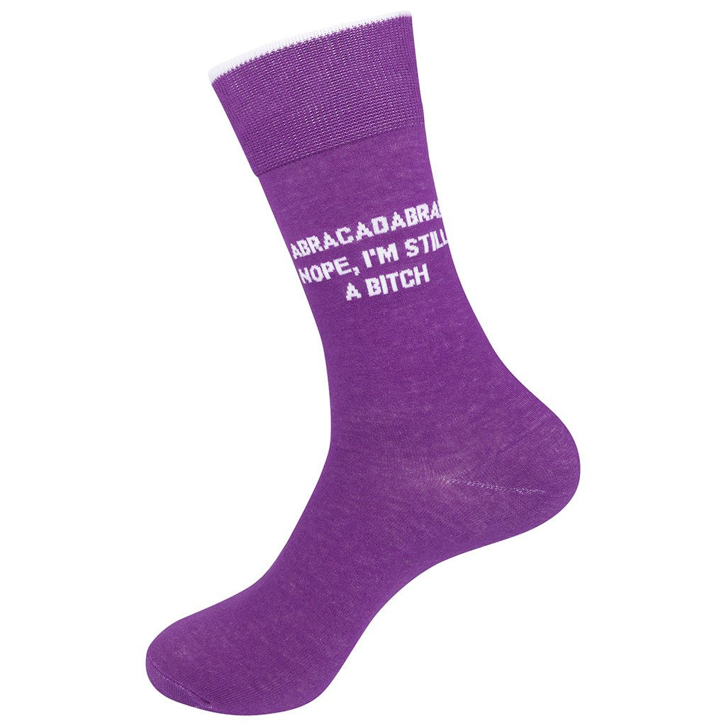 Abracadabra, Nope I'm Still A Bitch Socks