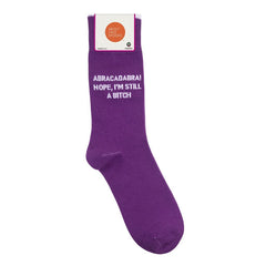 Abracadabra, Nope I'm Still A Bitch Socks