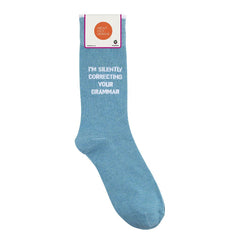 I'm Silently Correcting Your Grammar Socks