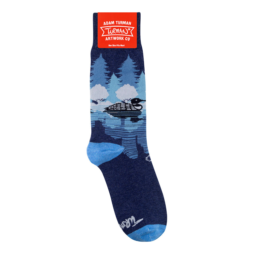 Adam Turman "Midnight Loon" Socks