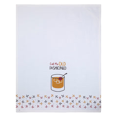 Call Me Old Fashioned Tea Towel
