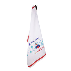Super Mom, Super Tired Tea Towel