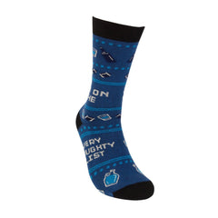 I'm on the Very Naughty List Socks